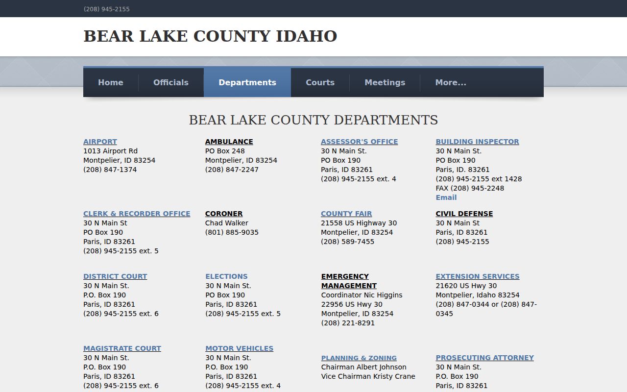 Paris criminal records county department directory